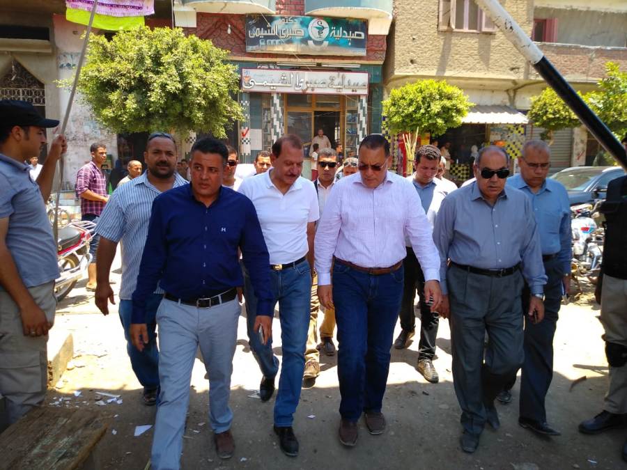 محافظ الشرقية بتفقد مستشفى السعديين المركزي بمنيا القمح