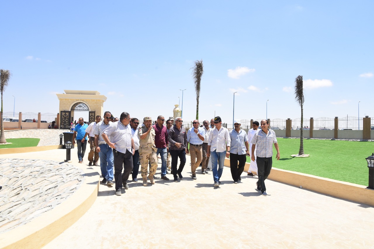 محافظ مطروح استمرار اعمال التطوير بشواطئ المحافظة محافظ مطروح استمرار اعمال التطوير بشواطئ المحافظة
