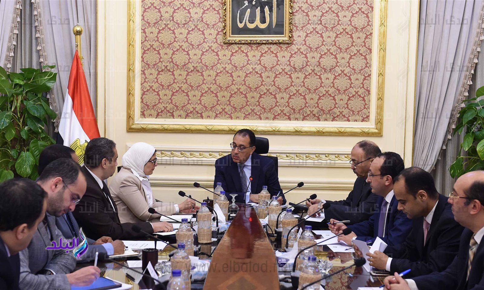 احتماع متابعة ملفات القطاع الصحي 