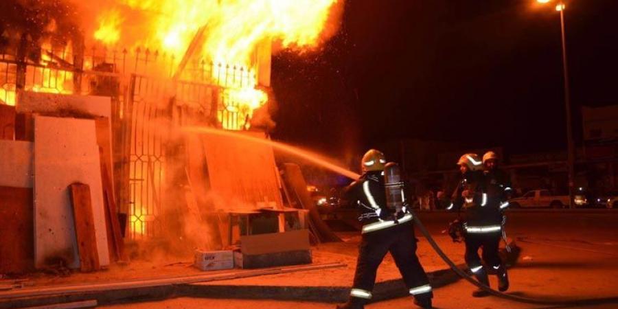 صورة أرشيفية - حريق صورة أرشيفية - حريق