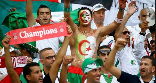 مشجعو الجزائر 