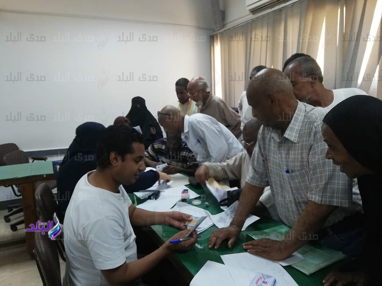 لجان تلقى رغبات التعويضات لأبناء النوبة تواصل أعمالها