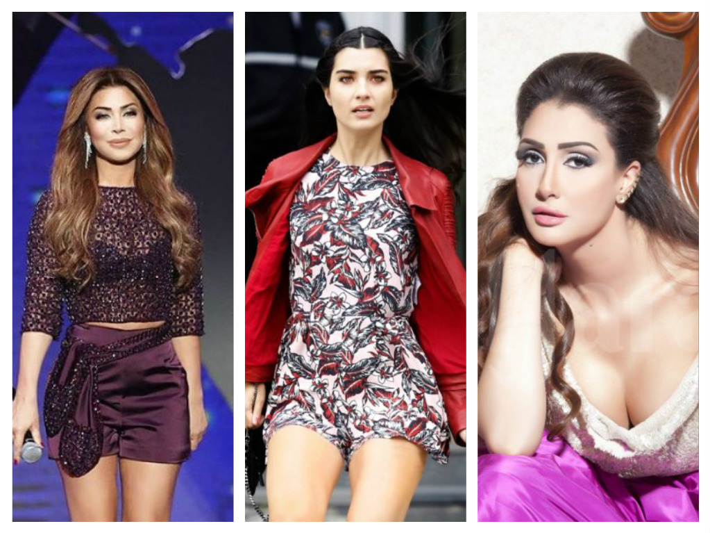 غادة عبد الرازق ونوال الزغبي و توبا بويكستون 