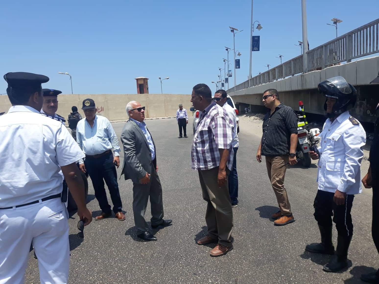 سيولة فى الحركة..إعادة تخطيط منفذ الرسوة وشارع محمد علي