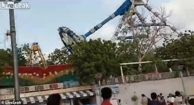 لحظات الكارثة في ملاهي أحمد آباد