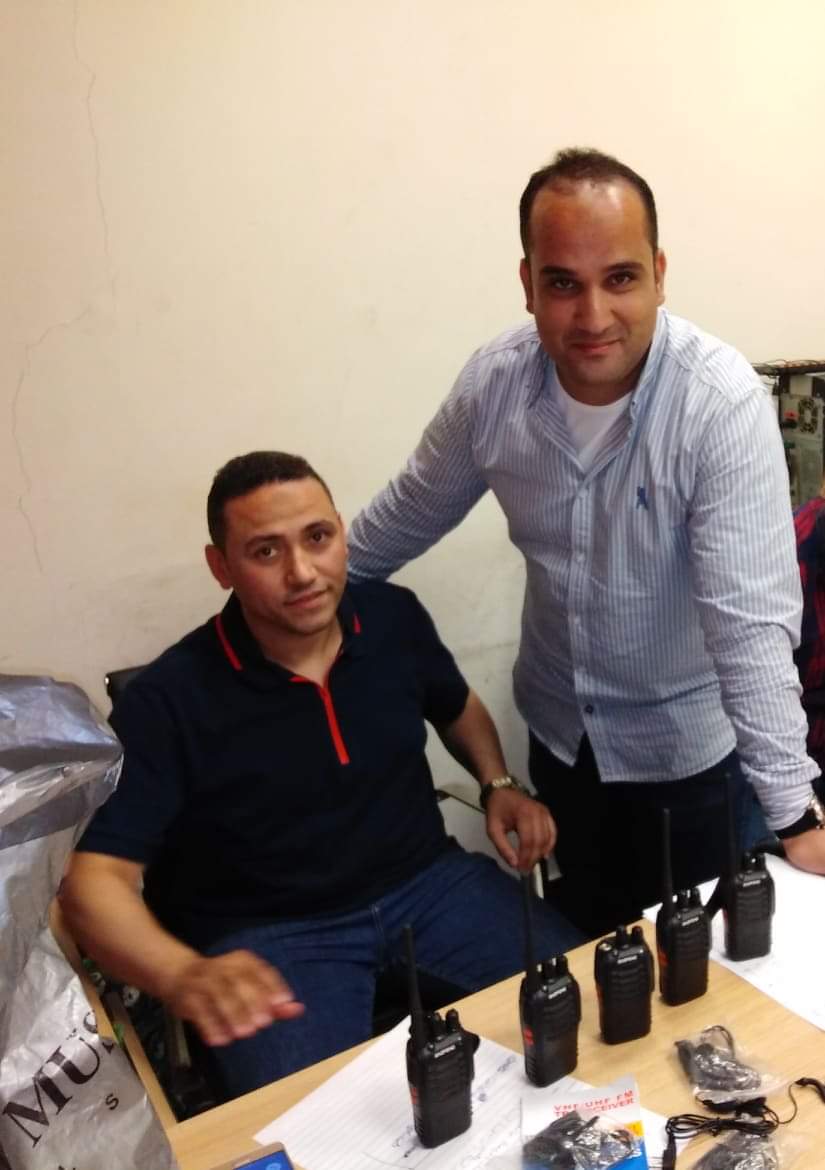 أجهزة اللاسلكي بحوزة راكب من الرياض أجهزة اللاسلكي بحوزة راكب من الرياض