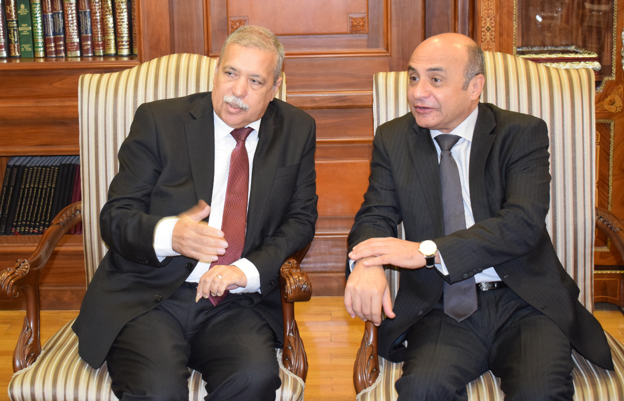 وزير مجلس النواب يلتقي رئيس هيئة النيابة الإدارية