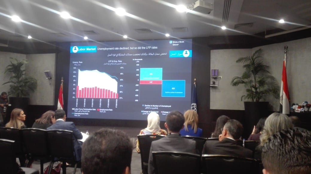 إطلاق التقرير الاقتصادي عن مصر 