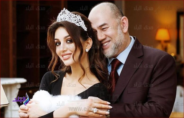 محمد الخامس وطليقته أوكسانا