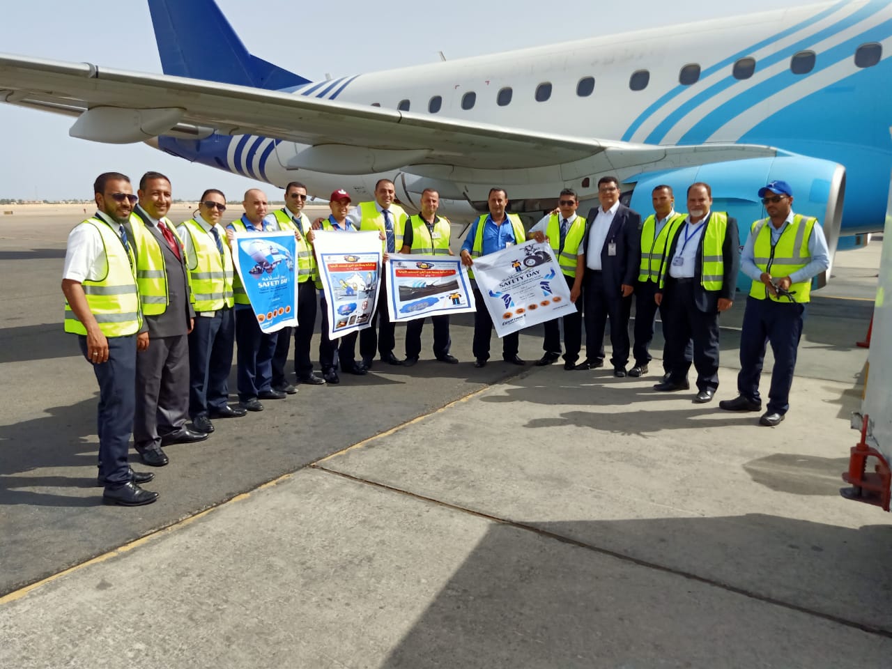 مطار شرم الشيخ - يوم السلامة