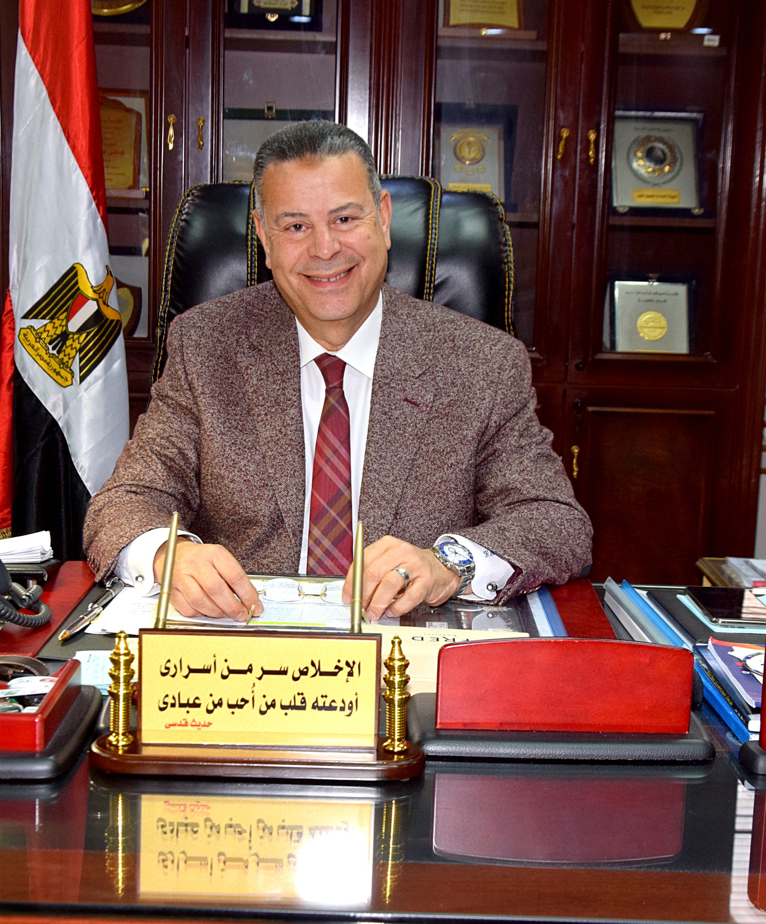  المستشار هاني عبد الجابر محافظ بني سويف