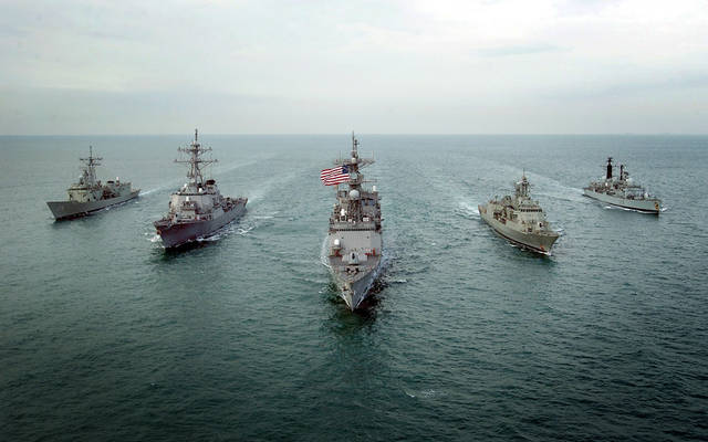 سفن حربية أمريكية