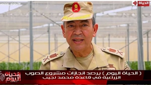  اللواء محمد عبد الحى، رئيس مجلس إدارة الشركة الوطنية للزراع
