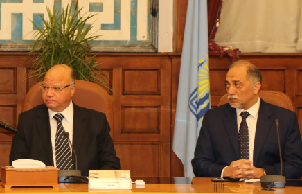 محافظ القاهرة خلال لقائه بأئمة المساجد 