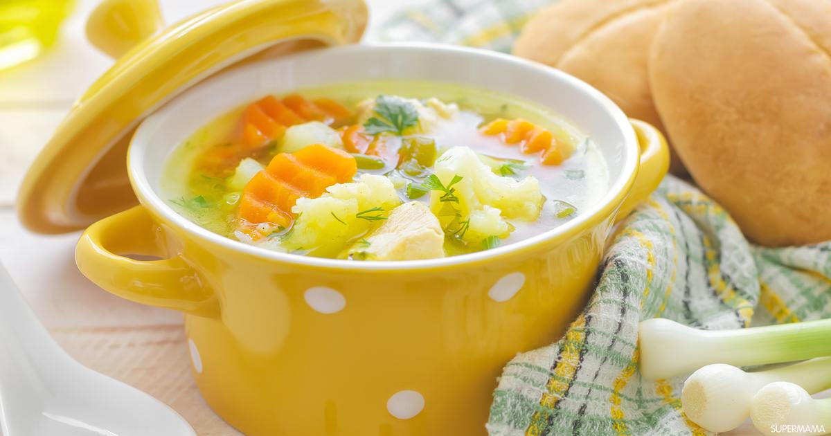 شوربة بطاطس بالدجاج