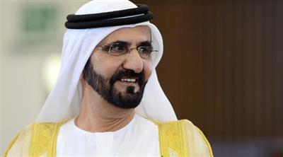محمد بن راشد آل مكتوم رئيس دولة الإمارات