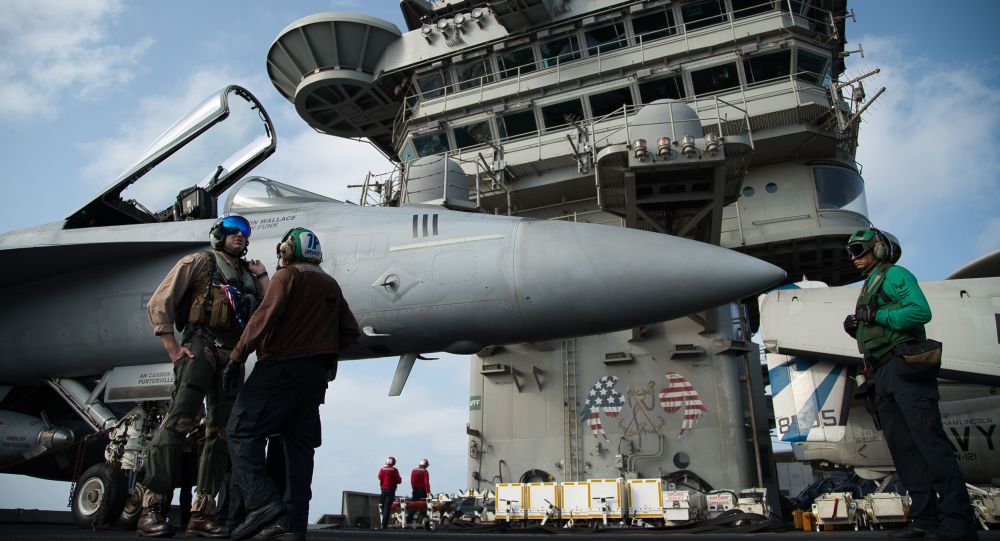 القوات الأمريكية المتمركزة في المنطقة 