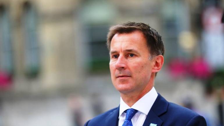 وزير الخارجية البريطاني جيريمي هانت