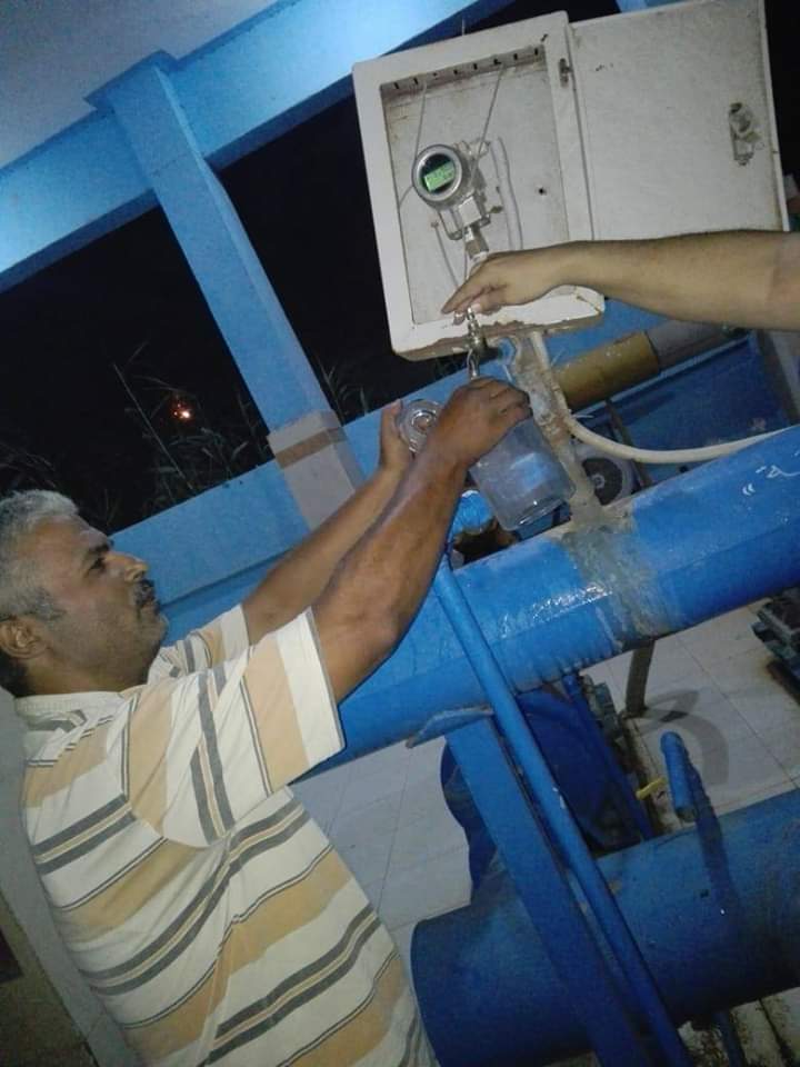  سحب 60537 عينة من المياه بالشرقية