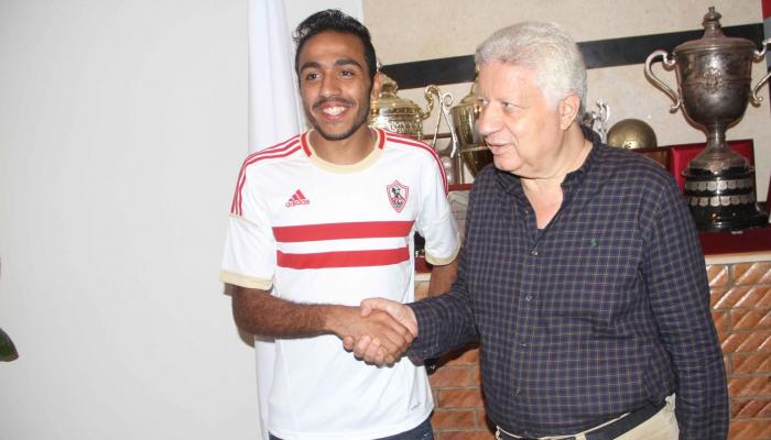 مرتضى منصور ومحمود كهربا 