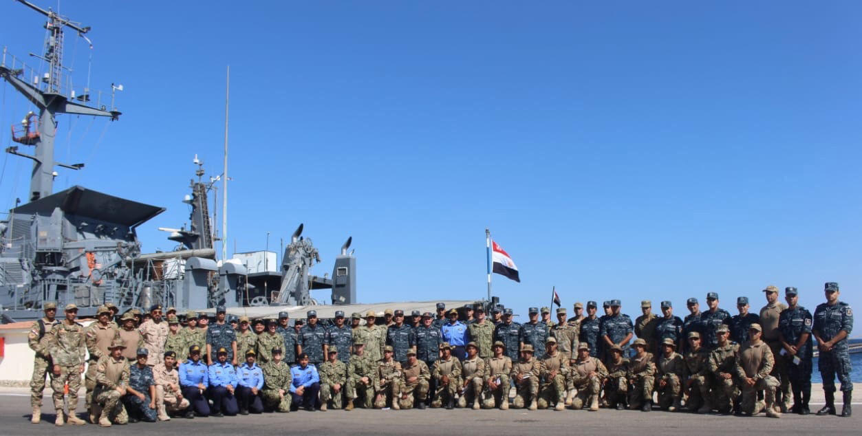 فعاليات التدريب البحرى المصرى الأمريكى "تحيه النسر - استجابه فعاليات التدريب البحرى المصرى الأمريكى "تحيه النسر - استجابه