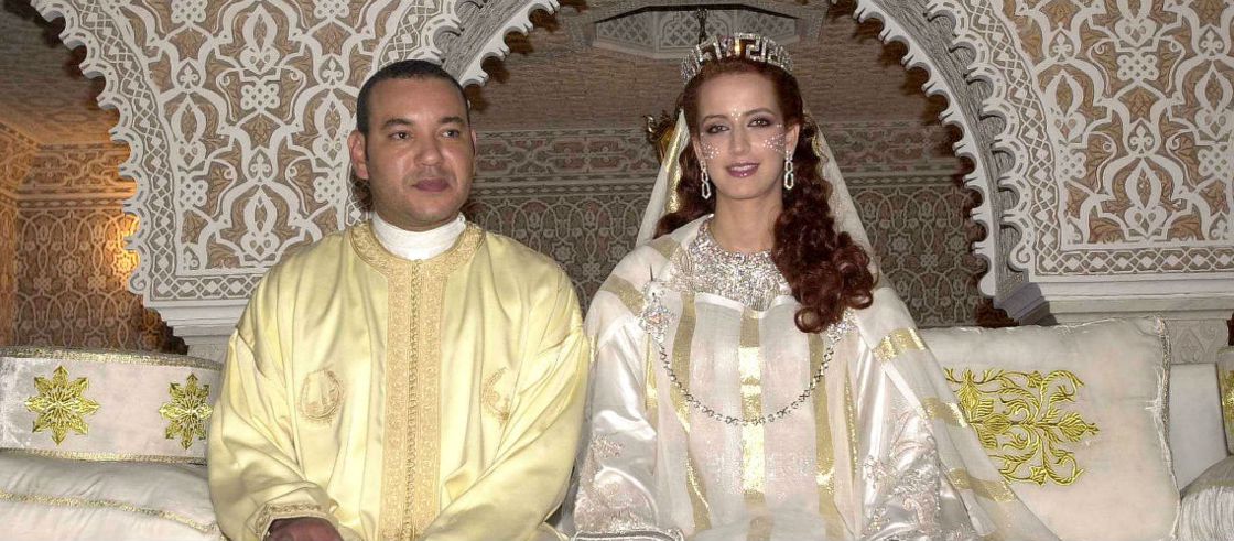 ملك المغرب والأميرة سلمى ملك المغرب والأميرة سلمى