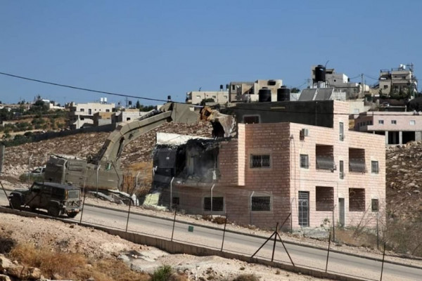 هدم المباني في "واد الحمص"