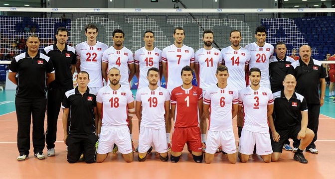 المنتخب الوطنى لكرة الطائرة 