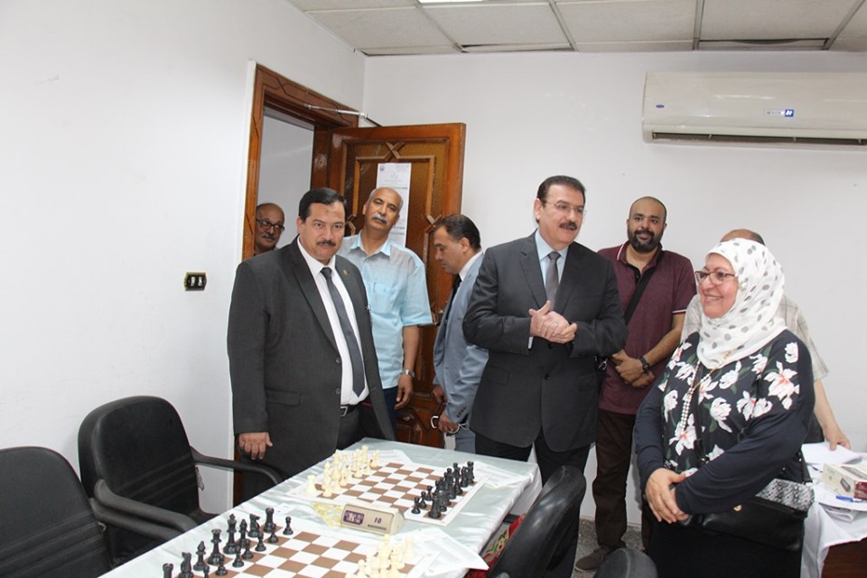 نقيب المهندسين يفتتح بطولة كأس مصر