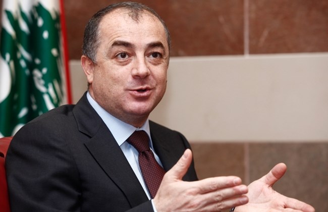 وزير الدفاع اللبناني إلياس بو صعب