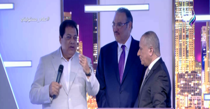 السفير السعودي وأبو العينين وأحمد موسى