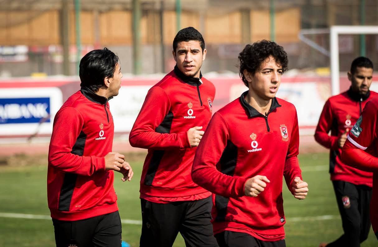  أحمد حمدي نجم فريق الكرة بالنادي الاهلي