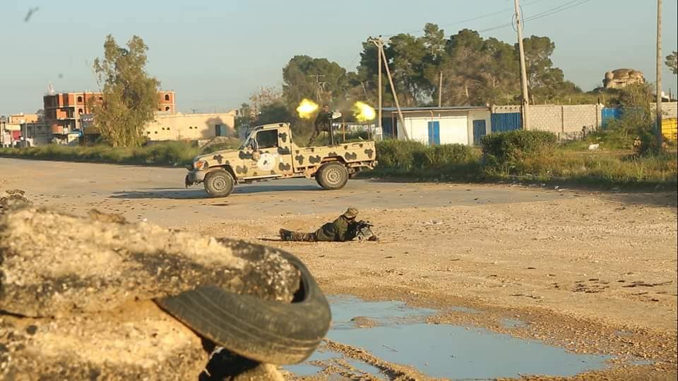 الجيش الليبي يعلن السيطرة على مواقع جديدة في طرابلس الجيش الليبي يعلن السيطرة على مواقع جديدة في طرابلس