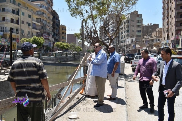 محافظ الفيوم يتفقد الأعمال الانشائية وأعمال التطوير والتجميل