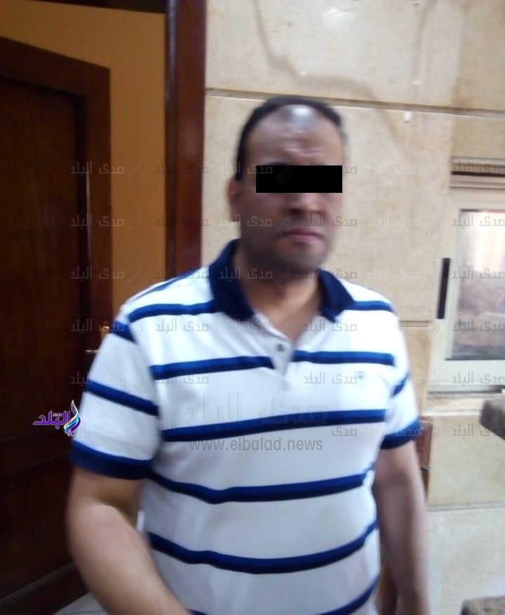 المتهم عقب ضبطه المتهم عقب ضبطه