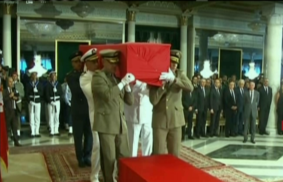 تشييع جنازة الرئيس التونسي الراحل الباجي قايد السبسي