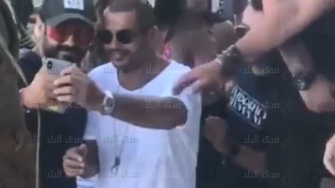 عمرو دياب ودينا الشربيني