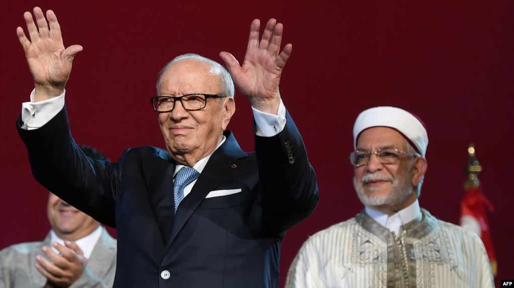 عبد الفتاح مورو والباجي قايد السبسي