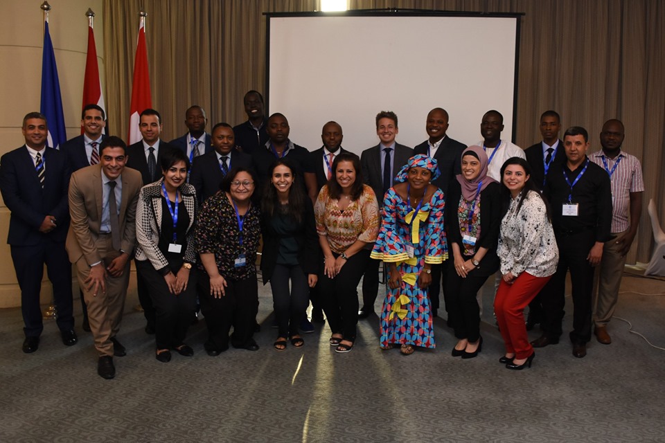 خلال إقامة الدورة التدريبية لمكافحة الاتجار بالبشر