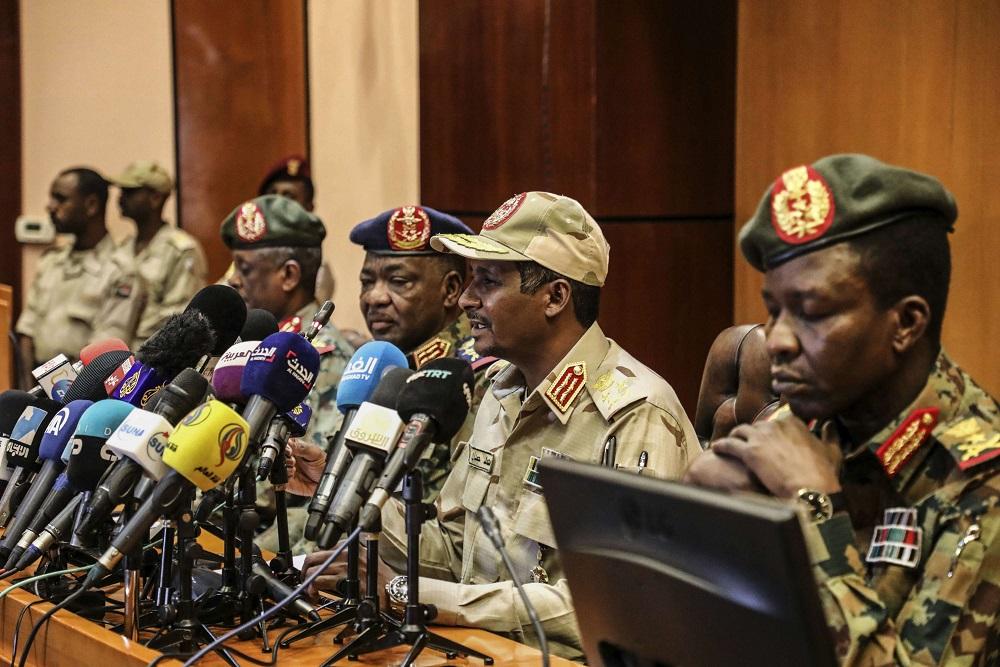 أعضاء المجلس العسكري السوداني أعضاء المجلس العسكري السوداني