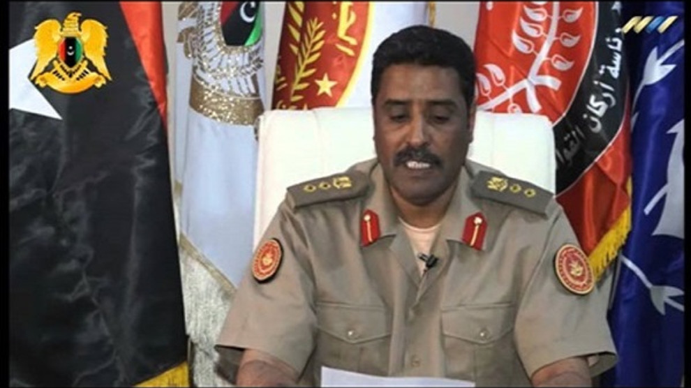 المتحدث باسم الجيش الوطني الليبي اللواء أحمد المسماري المتحدث باسم الجيش الوطني الليبي اللواء أحمد المسماري