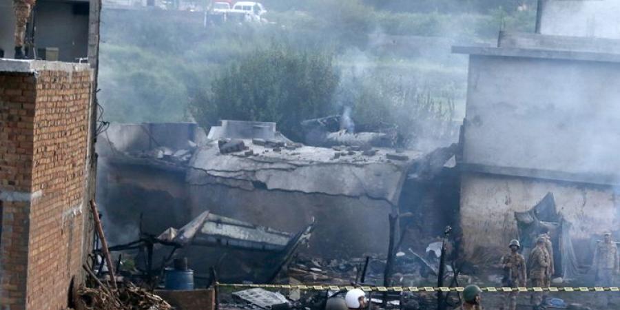 تحطم طائرة تدريب باكستانية