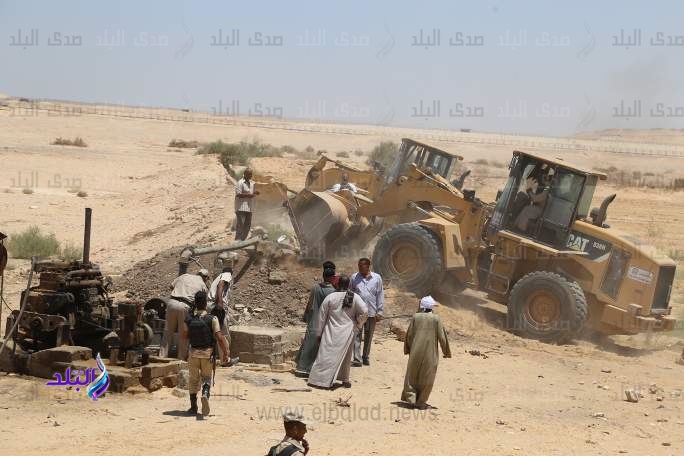 استرداد 834 فدانا من أراضى أملاك الدولة