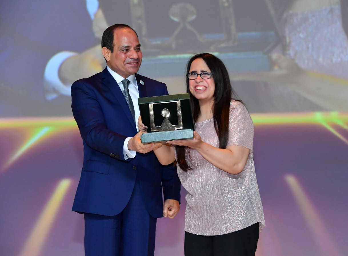 الرئيس السيسى  بمؤتمر الشباب 