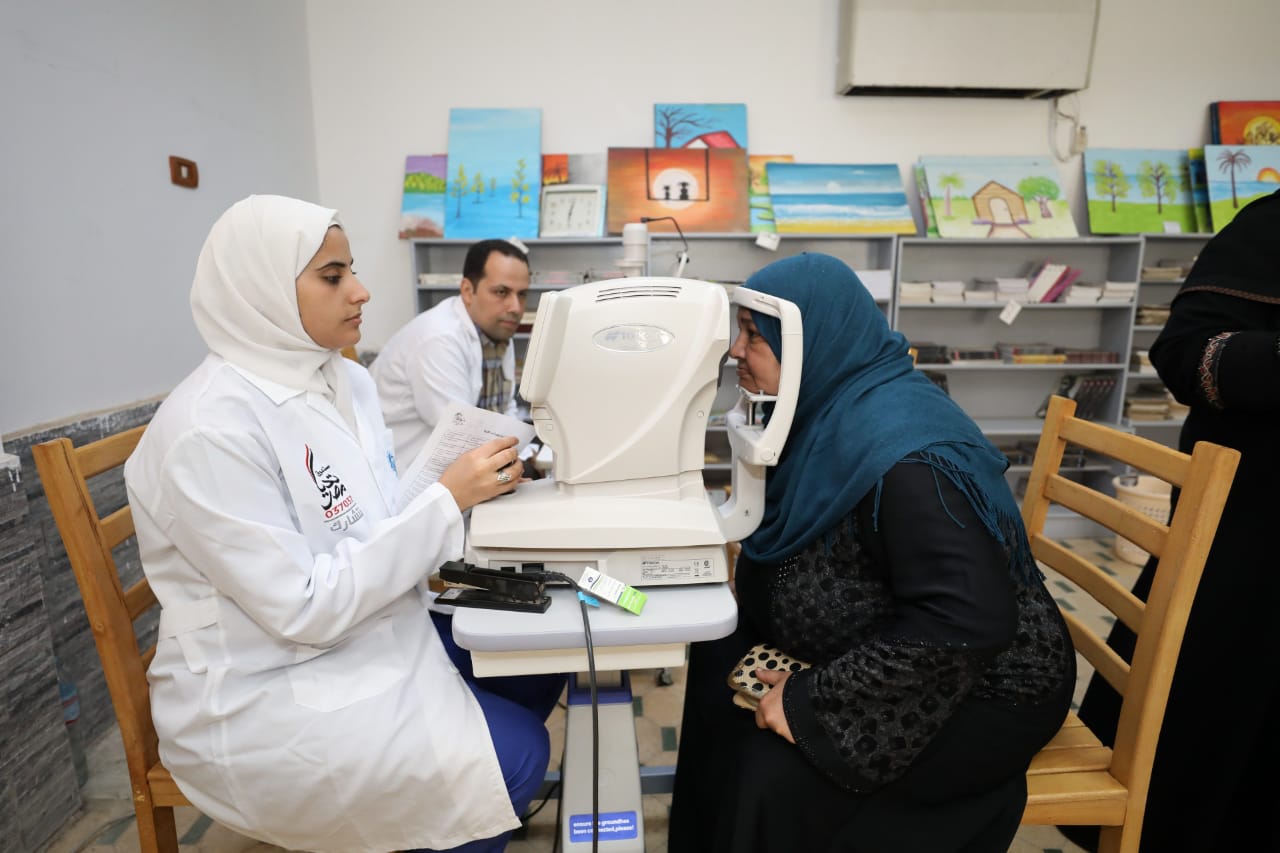 القوافل الطبية للمبادرة الرئاسية نور حياة