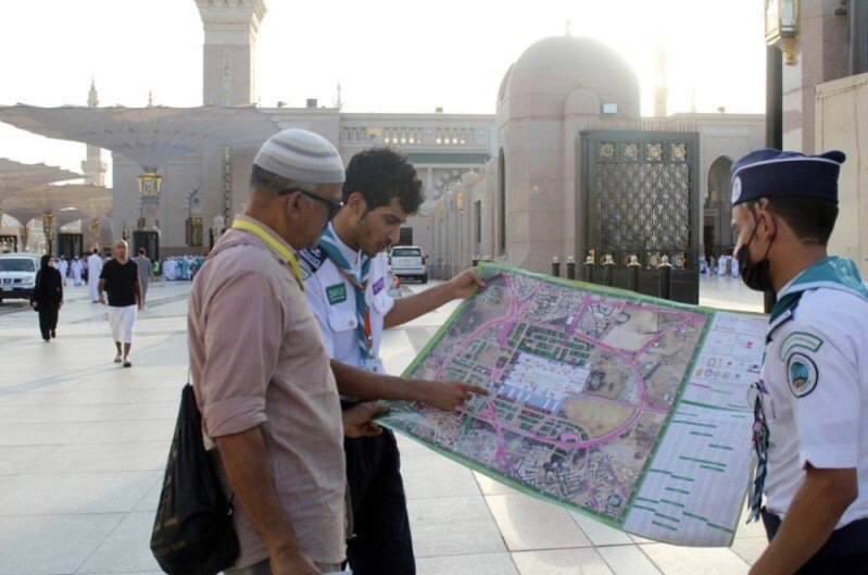 الجهات الأمنية في السعودية تضرب مثالا في حسن إستقبال الضيوف 