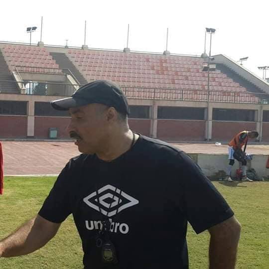 عماد سمير المدير الفني لنادي الجديد لتليفونات بني سويف