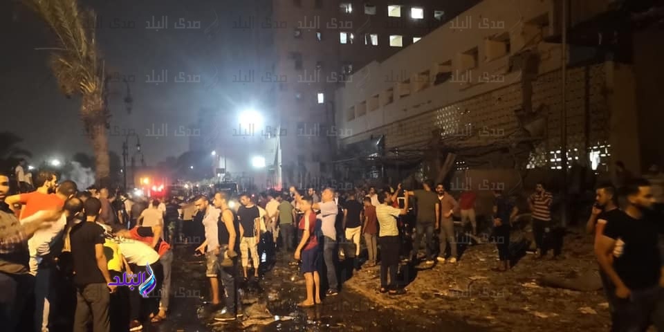 حريق معهد الاورام