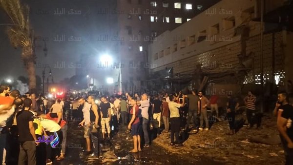 حريق معهد الاورام