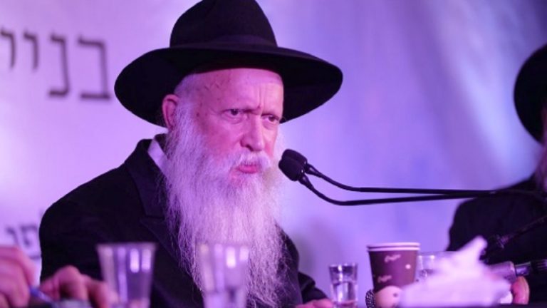 الحاخام الإسرائيلي المتطرف اسحق جنيزبورج 